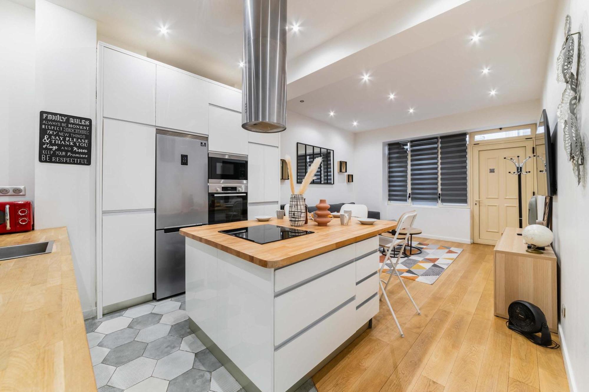 Appartement Lumineux Vaugirard A Paris 15 - 2P - Flat-Guest Buitenkant foto